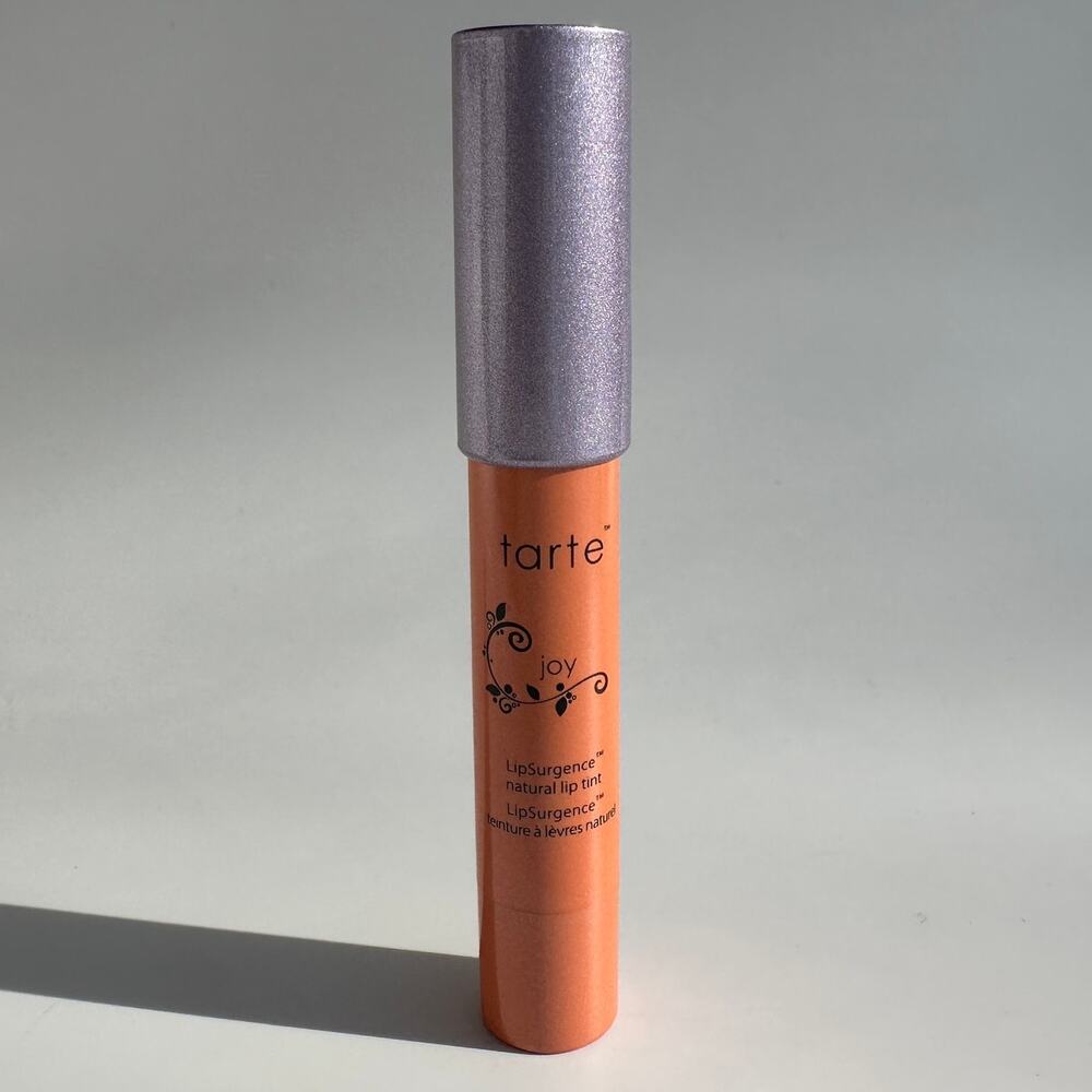 Tarte LipSurgence Natural Lip Tint Joy Light Peach Lipstick Balm 4 x 3g 0.1 oz - Picture 12 of 15